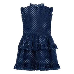 Sleeveless girls' ceremony dress Guess Chiffon image-1