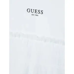 Robe fille Guess Mixed Fabric pure white image-2