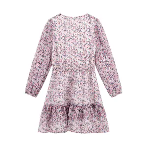 Robe manches longues fille Guess Chiffon image-1