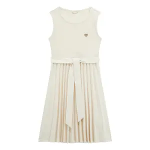 Abito plissettato con cintura bambina Guess image-0