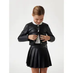 Leather jacket girl Guess PU image-3