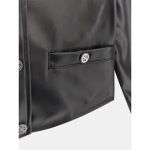 Leather jacket girl Guess PU image-4