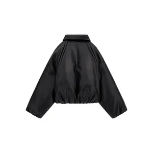 Leather puffer jacket for girls Guess PU image-1