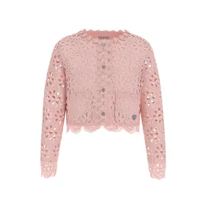 Pull crochet boutonné fille Guess Lace image-0