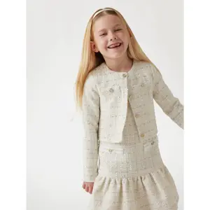 Blazer fille Guess Tweed image-3