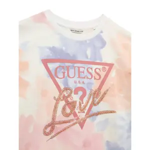 Sweatshirt girl Guess Active aop flower watercolo image-2