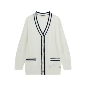 Girl's cardigan Guess pure white image-0