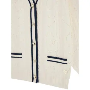 Girl's cardigan Guess pure white image-2