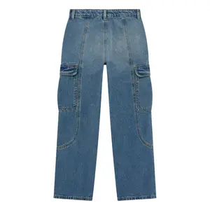 Girl's slim fit rigid jeans Guess image-1