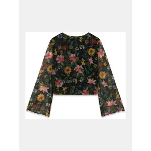 Bluzka dziewczęca z dzianiny Guess image-1