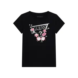 Girl's cotton T-shirt Guess image-0