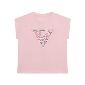 Sequin T-shirt for girls Guess Midi image-0