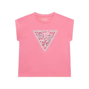 Sequin T-shirt for girls Guess Midi image-0