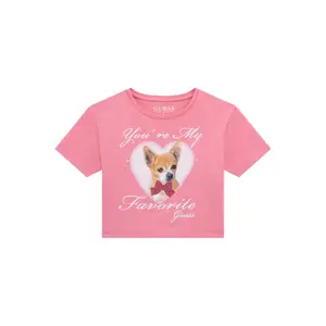 Girl's crop T-shirt Guess image-0