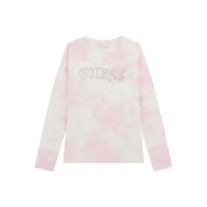 Girl's long sleeve T-shirt Guess Tie Dye image-0