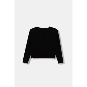 Long sleeve round neck T-shirt for girls Guess image-1