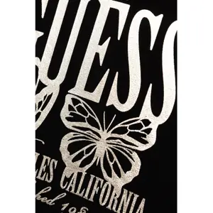 Long sleeve round neck T-shirt for girls Guess image-2