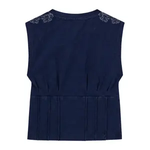 Girls' scoop-neck T-shirt Guess image-1