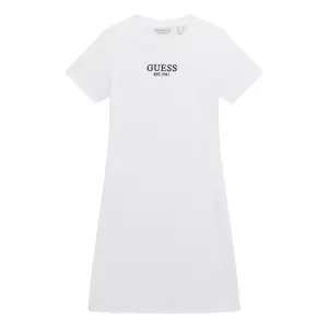 Striped t-shirt dress for girls Guess image-1