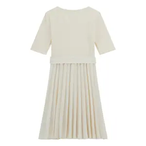 Abito plissettato con cintura bambina Guess image-1