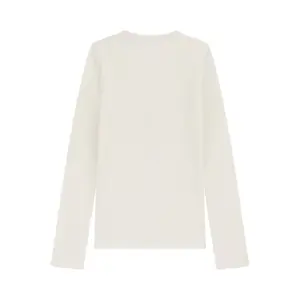 T-shirt a maniche lunghe in viscosa per ragazza Guess Rib Minime image-1