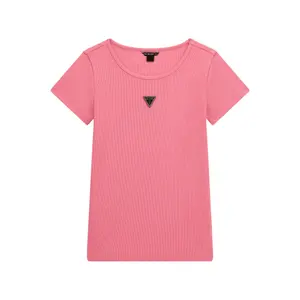 Girl's knit T-shirt Guess Minime image-0