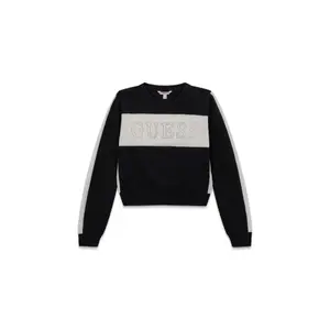 Dziecięcy sweter z logo i cyrkoniami Guess image-0