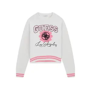 Sweter z okrągłym dekoltem dla dziewczynki Guess image-0