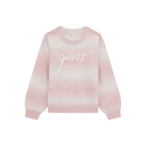 Sweter z okrągłym dekoltem dla dziewczynki Guess image-0