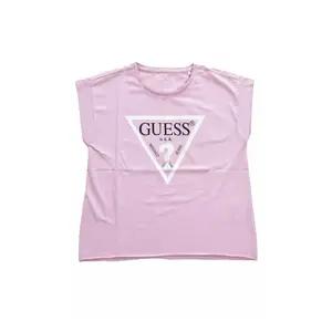 Girl's crop T-shirt Guess Core image-0