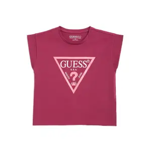 Girl's crop T-shirt Guess Core image-0