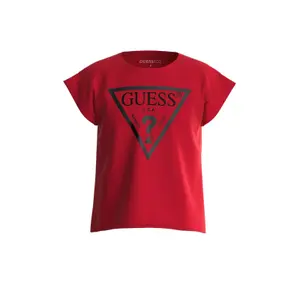 Girl's crop T-shirt Guess Core image-0