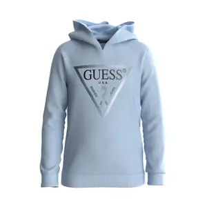 Hooded long-sleeve fleece for kids Guess image-0
