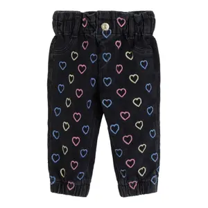 Baby girl's coated suede legging Guess image-0