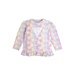 Long sleeve baby girl t-shirt Guess image-0