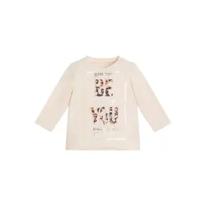 Girl's long sleeve T-shirt Guess Chiffon detail image-0