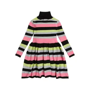 Girl's long sleeve sweater dress Guess image-1