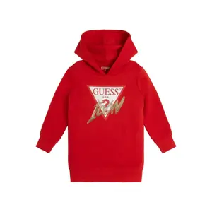 Girl hoodie dress Guess Icon Active image-0