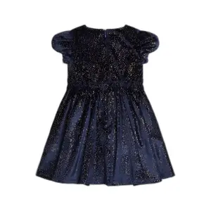 Girl's velvet dress Guess image-1