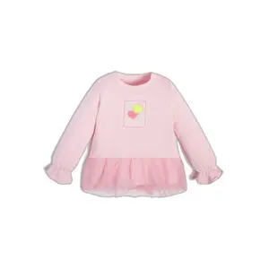 Sweatshirt with mesh insert girl Guess Active image-0