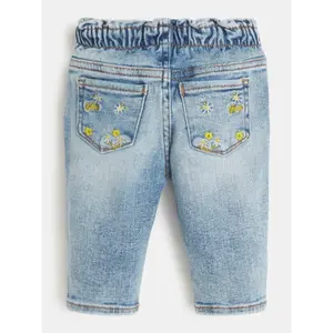 Jeans with girl embroidery Guess Fashion Fit image-1