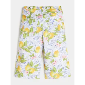 Bermuda shorts in poplin girl Guess image-1