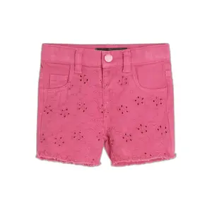 Girl's denim shorts Guess Bull image-0