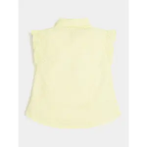 Girl's short sleeve shirt Guess Sangallo image-1