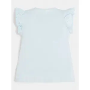 Girl's sangallo sleeve t-shirt Guess image-1