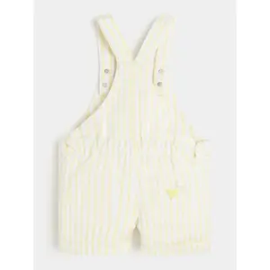 Striped denim overalls for girls Guess Bull image-1