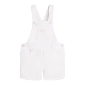 Striped denim overalls for girls Guess Bull image-0