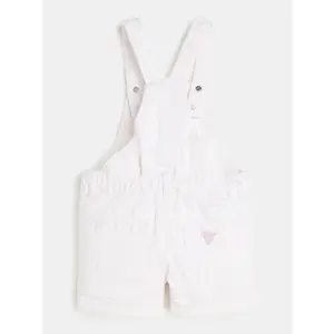 Striped denim overalls for girls Guess Bull image-1