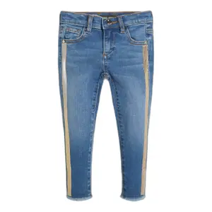 Skinny jeans with sequins girl Guess image-0