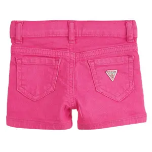 Stretch denim shorts for girls Guess Bull Core image-1